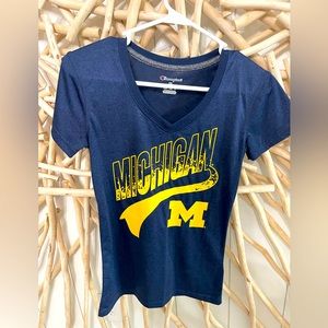MICHIGAN Pride Football Athleisure Shirt